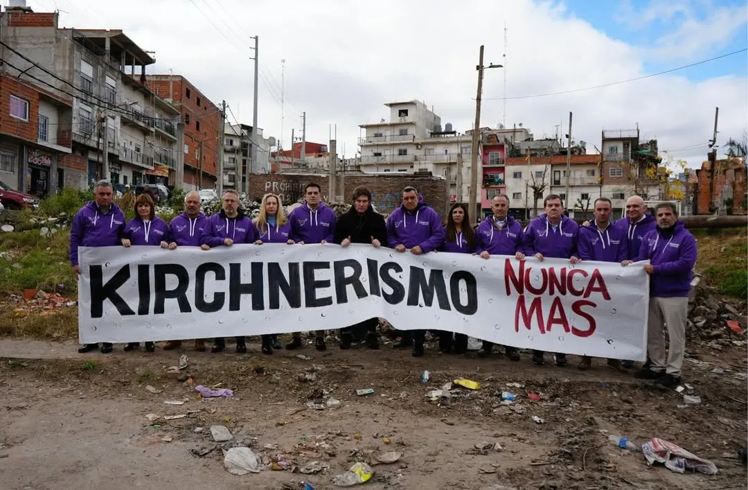 En la provincia de Buenos Aires decimos- KIRCHNERISMO NUNCA MÁS. VLLC!! @javiermilei